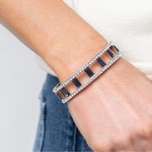 Industrial Icing Purple Bracelet Paparazzi